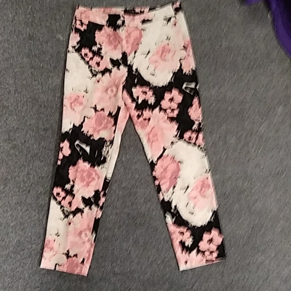 Talbots printed pants. Size 8P